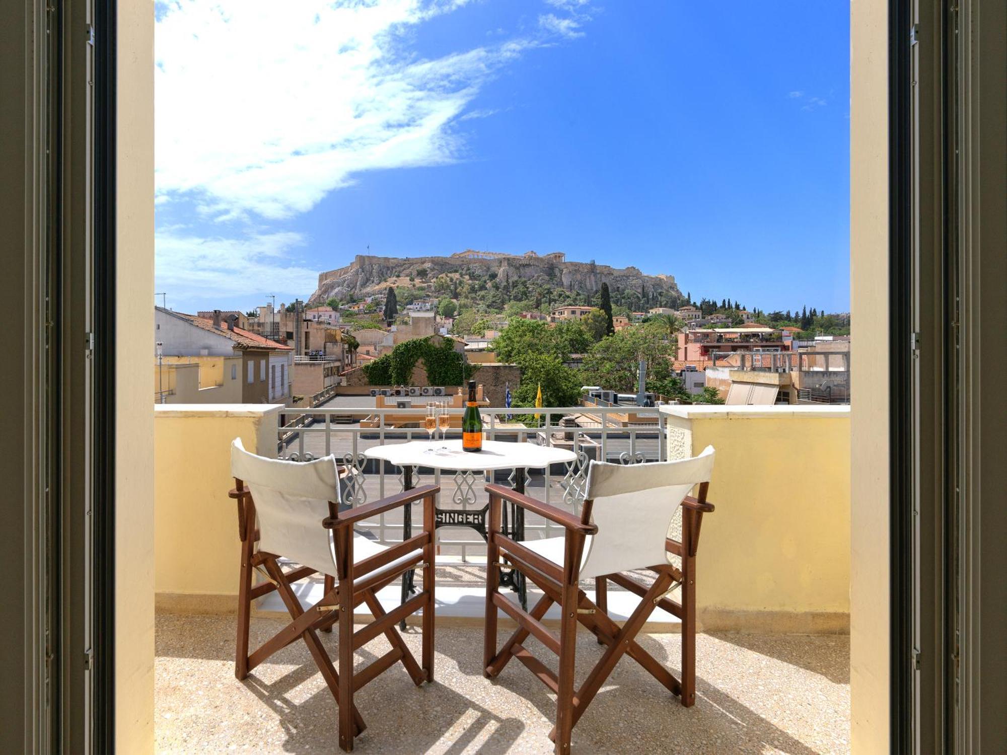 Prestige Penthouse - Breathtaking Parthenon Views In Plaka Apartment Атина Екстериор снимка